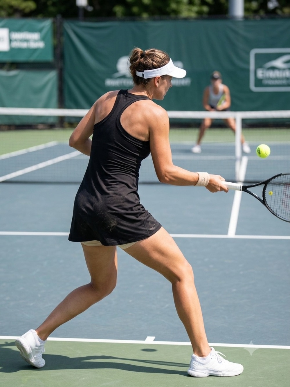 Columbia Black Athletic Tennis Dress Sz M